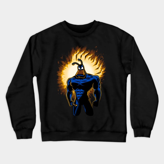 the dark mite rises Crewneck Sweatshirt by harebrained